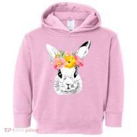 Easter Female Bunny Holiday Toddler Hoodie thumb 0