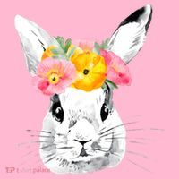 Easter Female Bunny Holiday Toddler Hoodie thumb 2