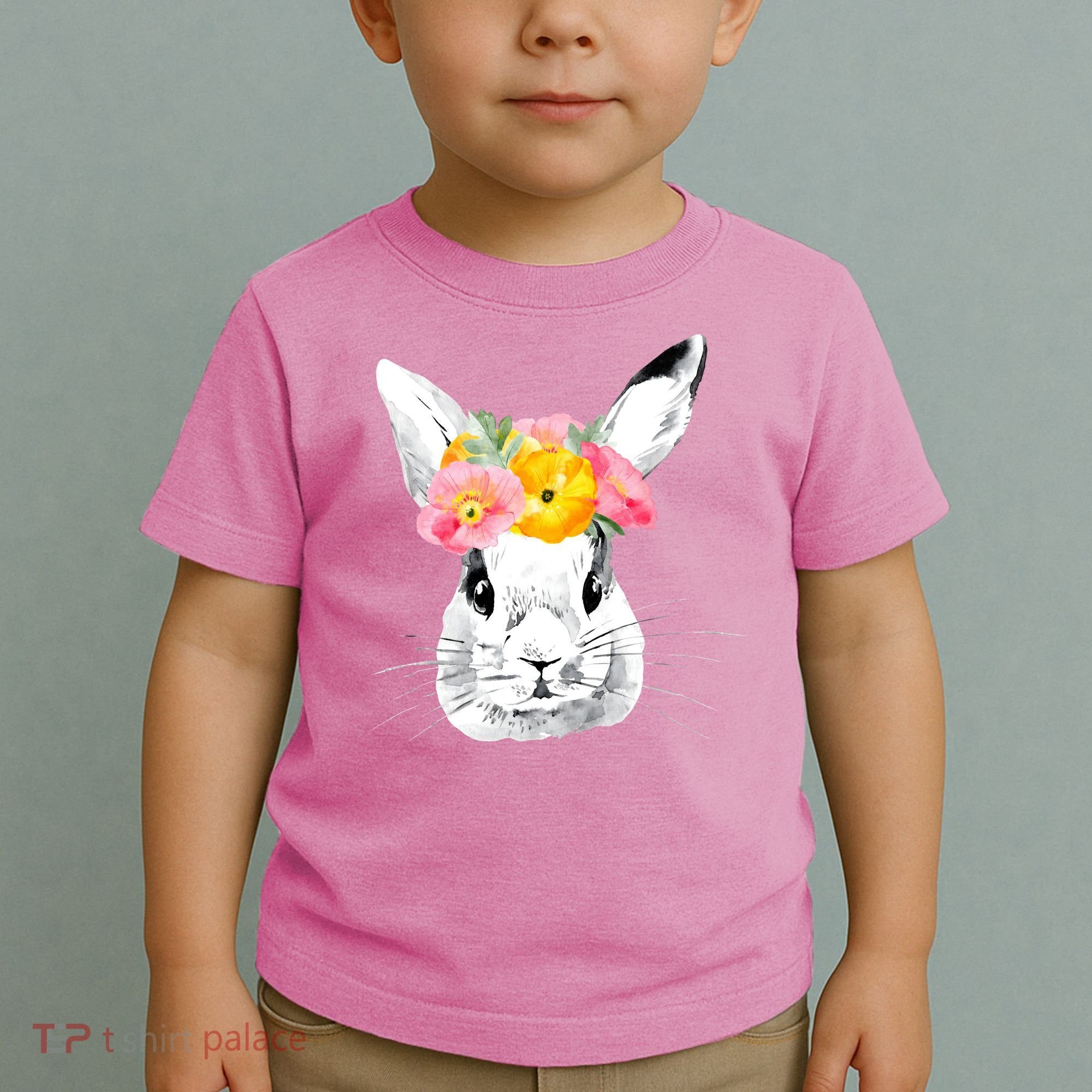 Easter Female Bunny Holiday Toddler T-Shirt