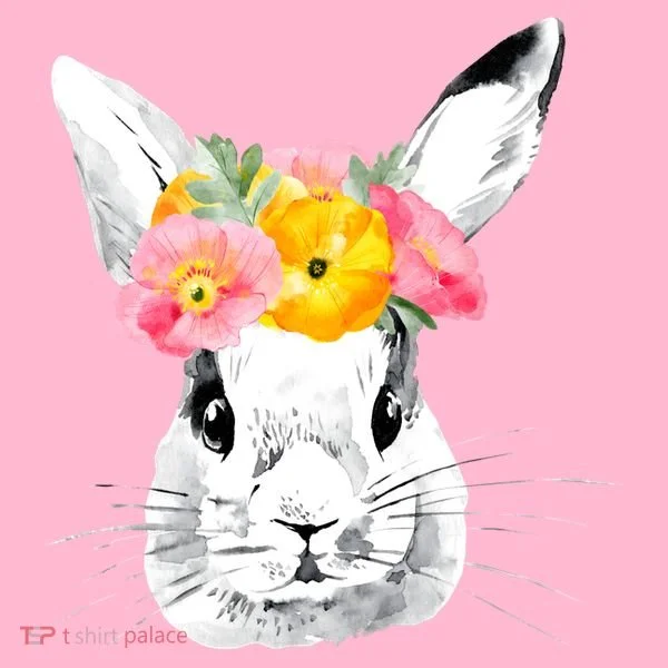 Easter Female Bunny Holiday Toddler T-Shirt