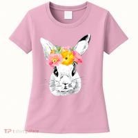 Easter Female Bunny Holiday Women's T-Shirt thumb 0