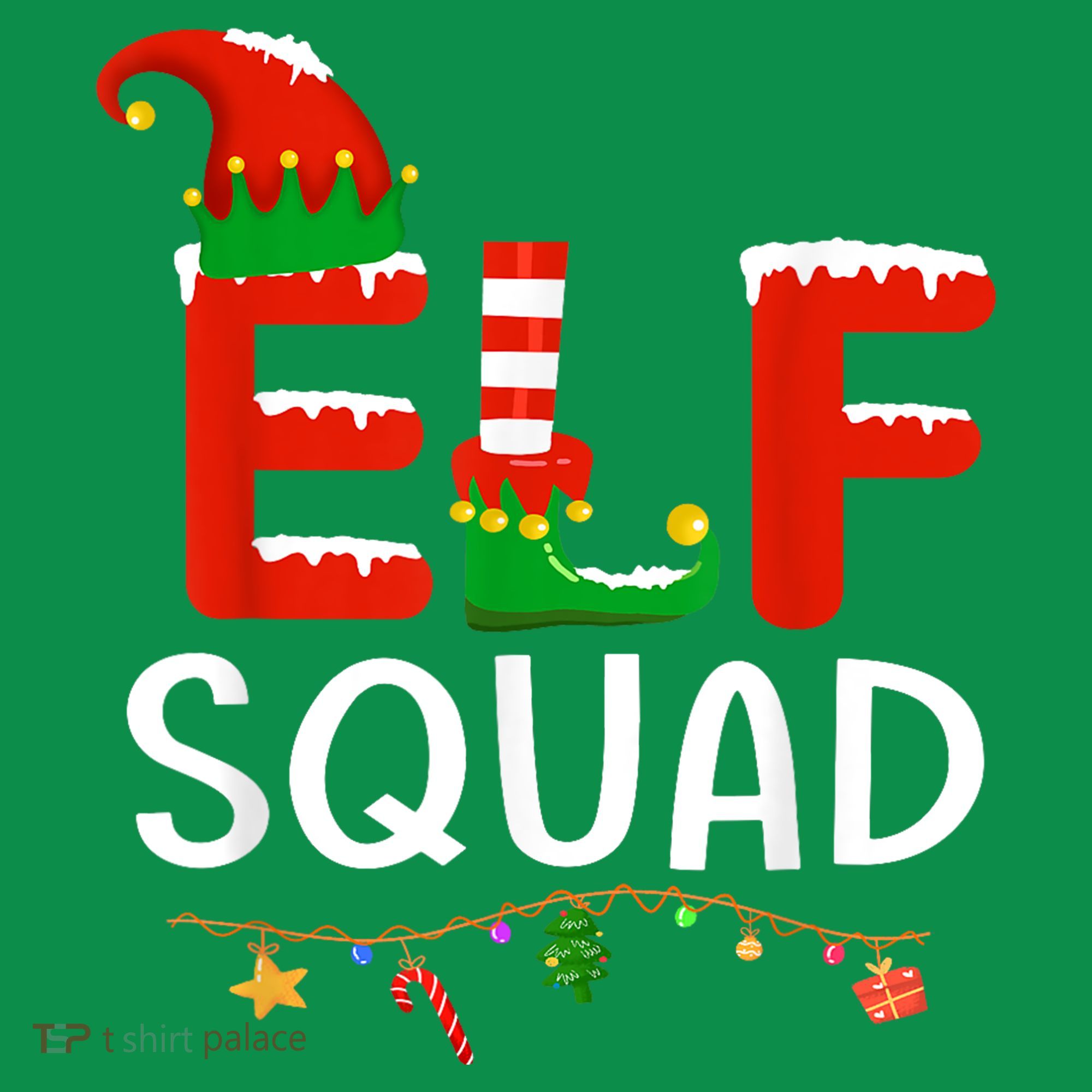 Elf Family Christmas Matching Pajamas XMas Elf Squad Sweatshirt
