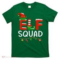 Elf Family Christmas Matching Pajamas XMas Elf Squad T-Shirt thumb 0