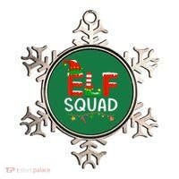 Elf Family Christmas Matching Pajamas XMas Elf Squad Ornament thumb 0