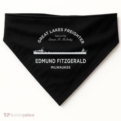 Edmund Fitzgerald Crew USA-Made Doggie Bandana
