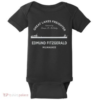 Edmund Fitzgerald Crew Baby Bodysuit