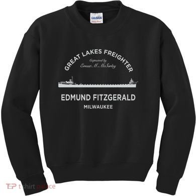 Edmund Fitzgerald Crew Kids Sweatshirt