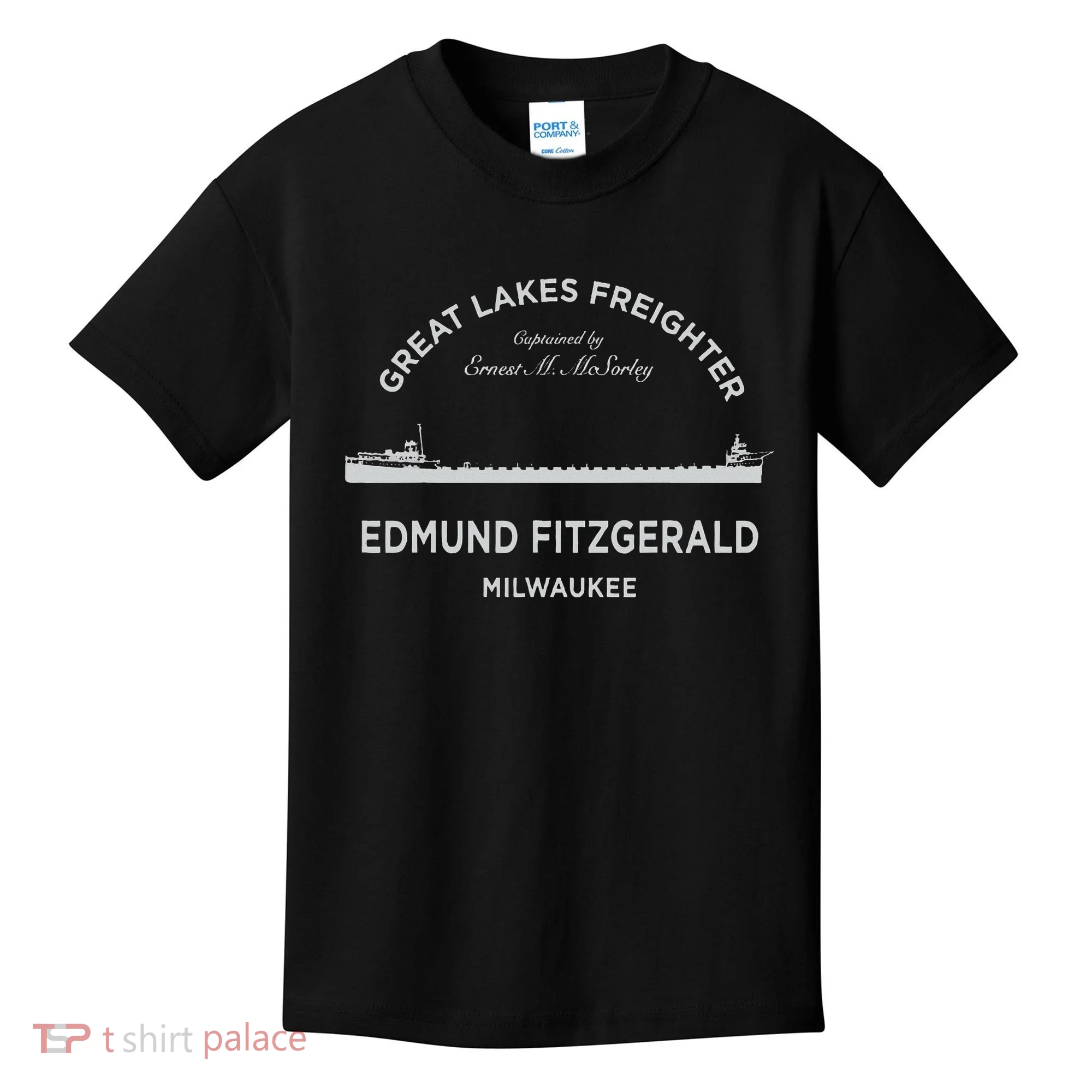 Edmund Fitzgerald Crew Kids T-Shirt