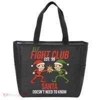 Elf Fight Club Tote Bag thumb 0