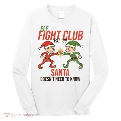 Elf Fight Club Long Sleeve Shirt