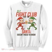 Elf Fight Club Sweatshirt thumb 0