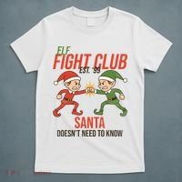 Elf Fight Club T-Shirt thumb 5