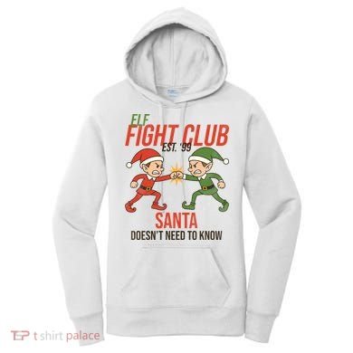 Elf Fight Club Women's Hoodie