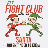 Elf Fight Club Women's Hoodie thumb 2