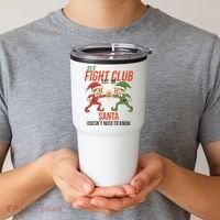 Elf Fight Club Tumbler thumb 2