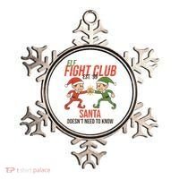 Elf Fight Club Ornament thumb 0
