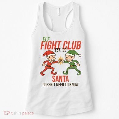 Elf Fight Club Women's Tank Top