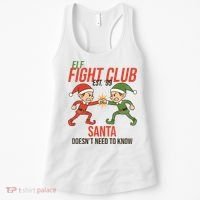 Elf Fight Club Women's Tank Top thumb 0