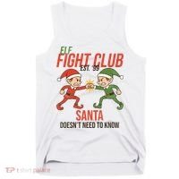 Elf Fight Club Tank Top thumb 0