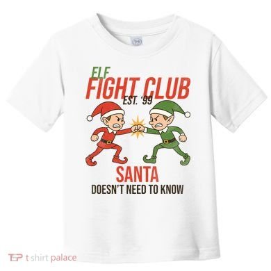 Elf Fight Club Toddler T-Shirt