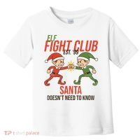 Elf Fight Club Toddler T-Shirt thumb 0