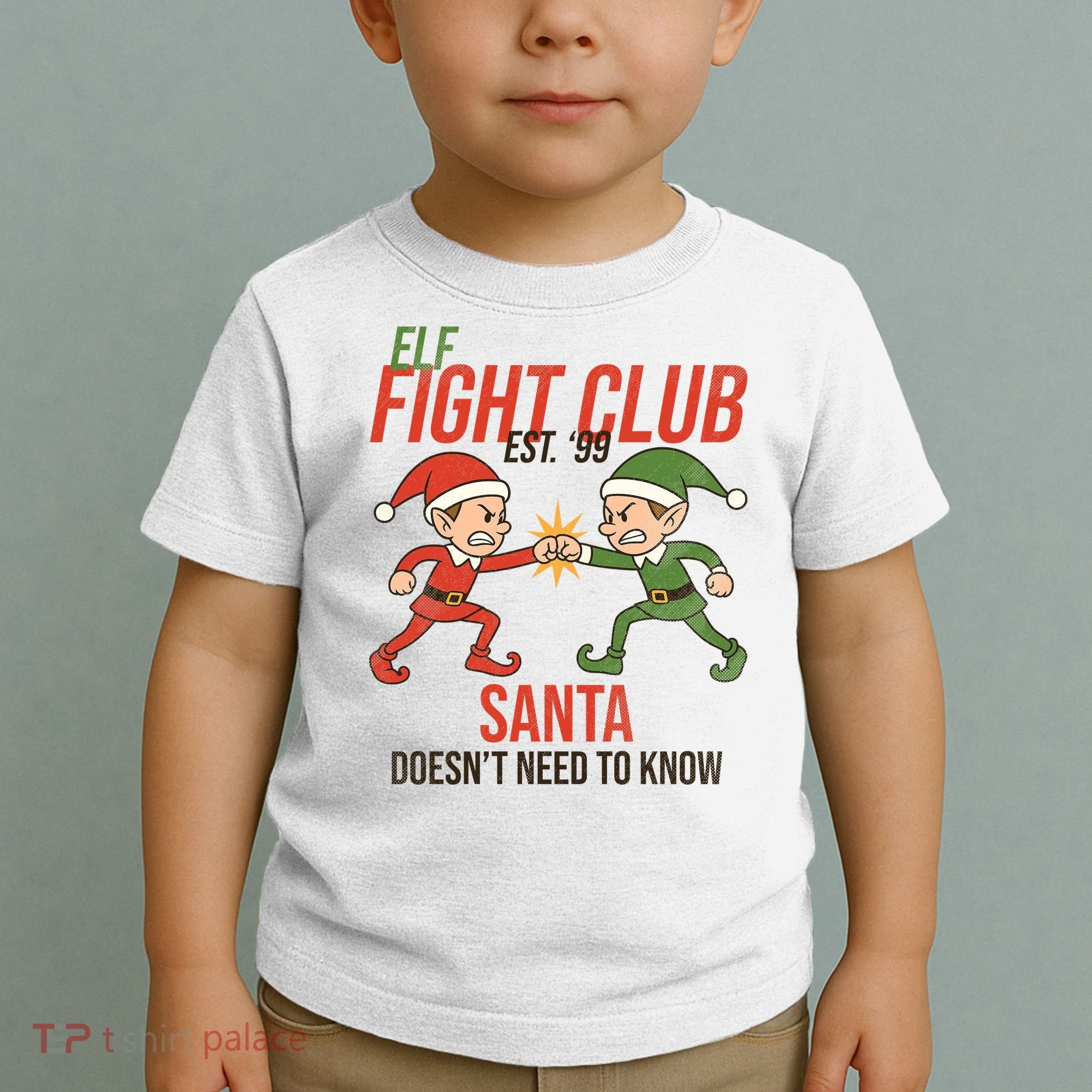 Elf Fight Club Toddler T-Shirt