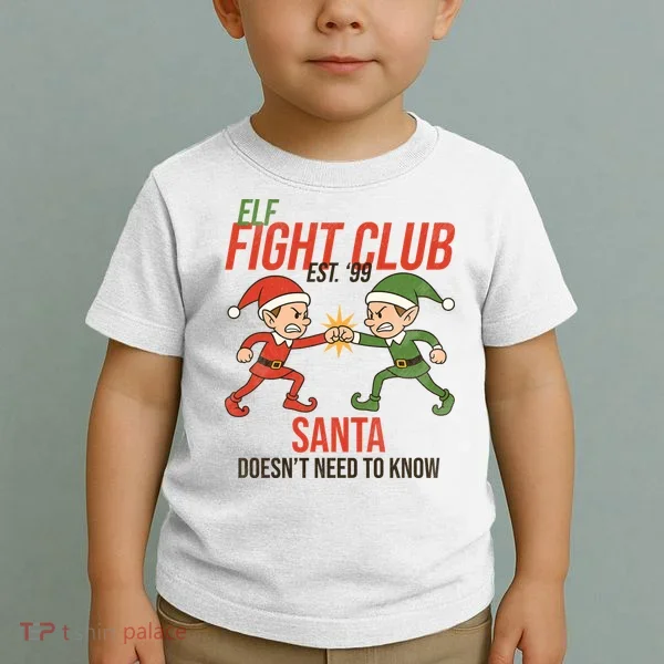 Elf Fight Club Toddler T-Shirt