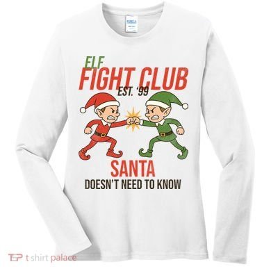 Elf Fight Club Women's Long Sleeve Shirt
