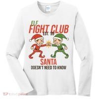 Elf Fight Club Women's Long Sleeve Shirt thumb 0