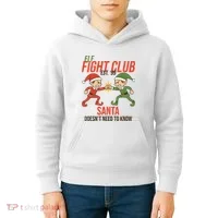 Elf Fight Club Kids Hoodie thumb 4