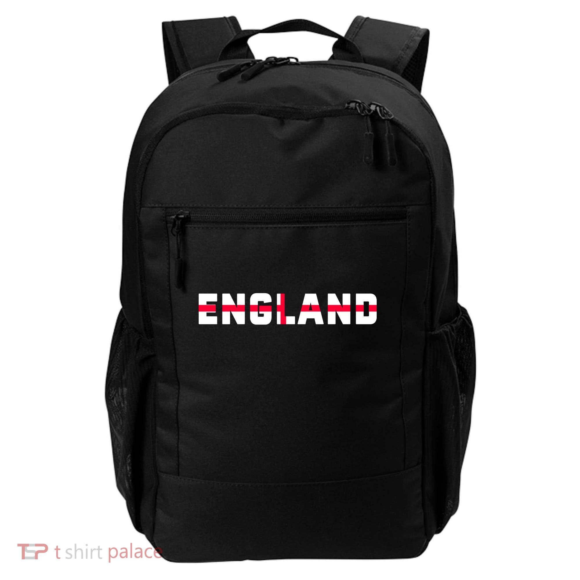 England Flag Classic Logo Backpack
