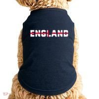 England Flag Classic Logo Doggie Tank thumb 0