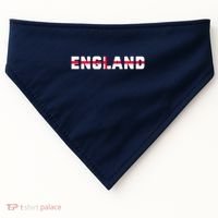 England Flag Classic Logo USA-Made Doggie Bandana thumb 0