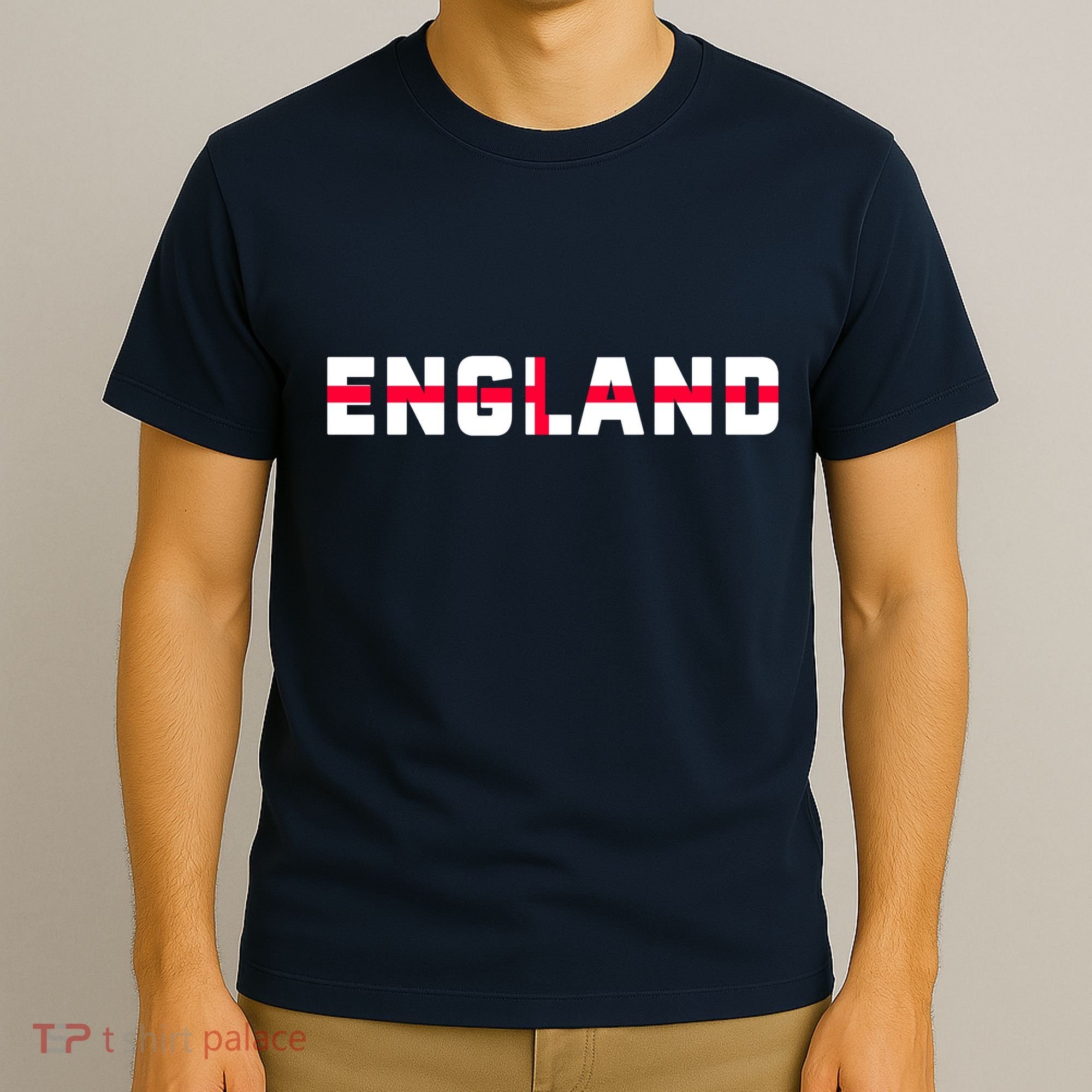 England Flag Classic Logo T-Shirt