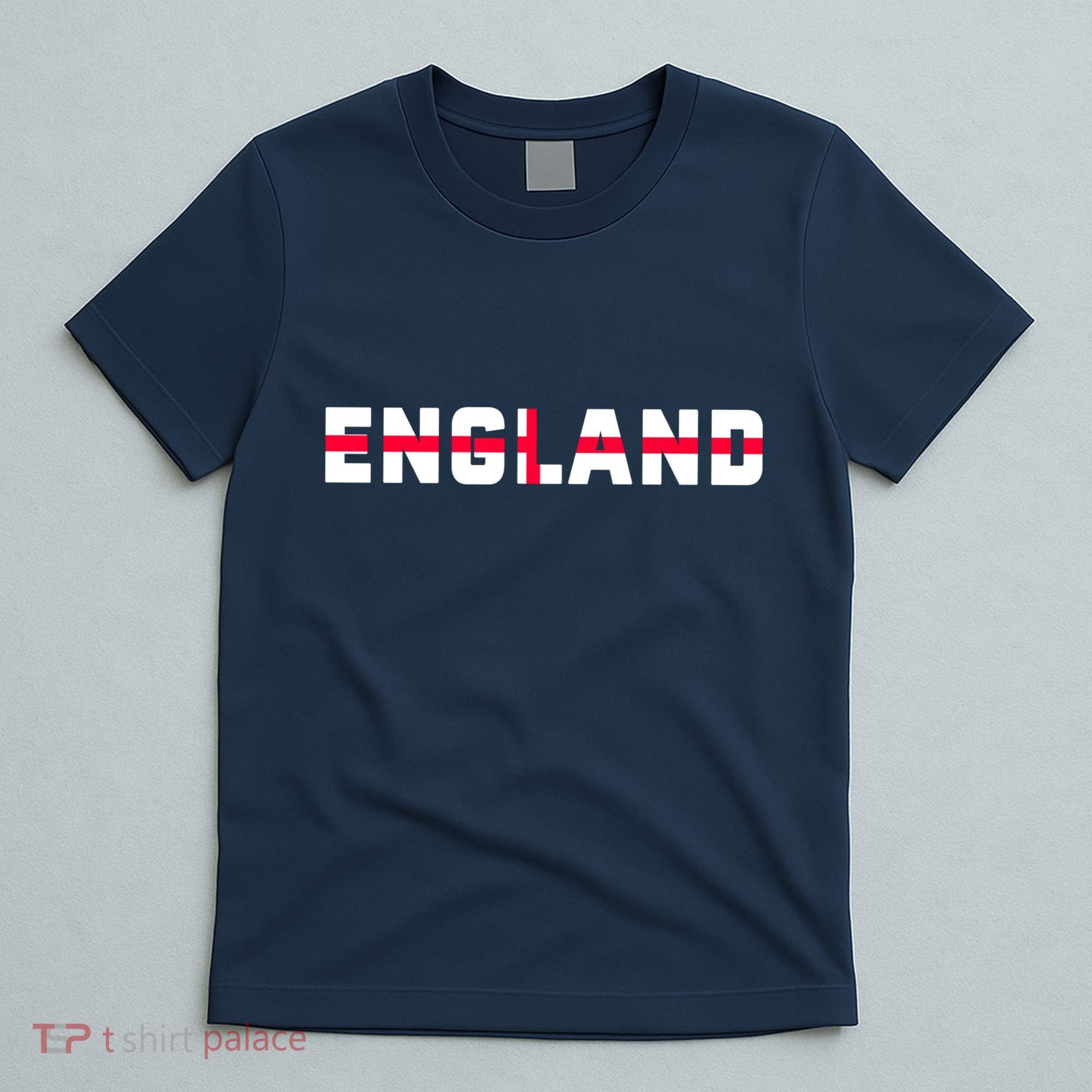 England Flag Classic Logo T-Shirt