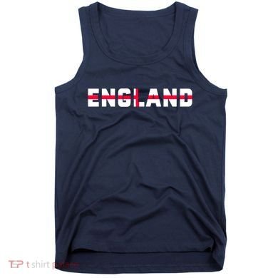 England Flag Classic Logo Tank Top