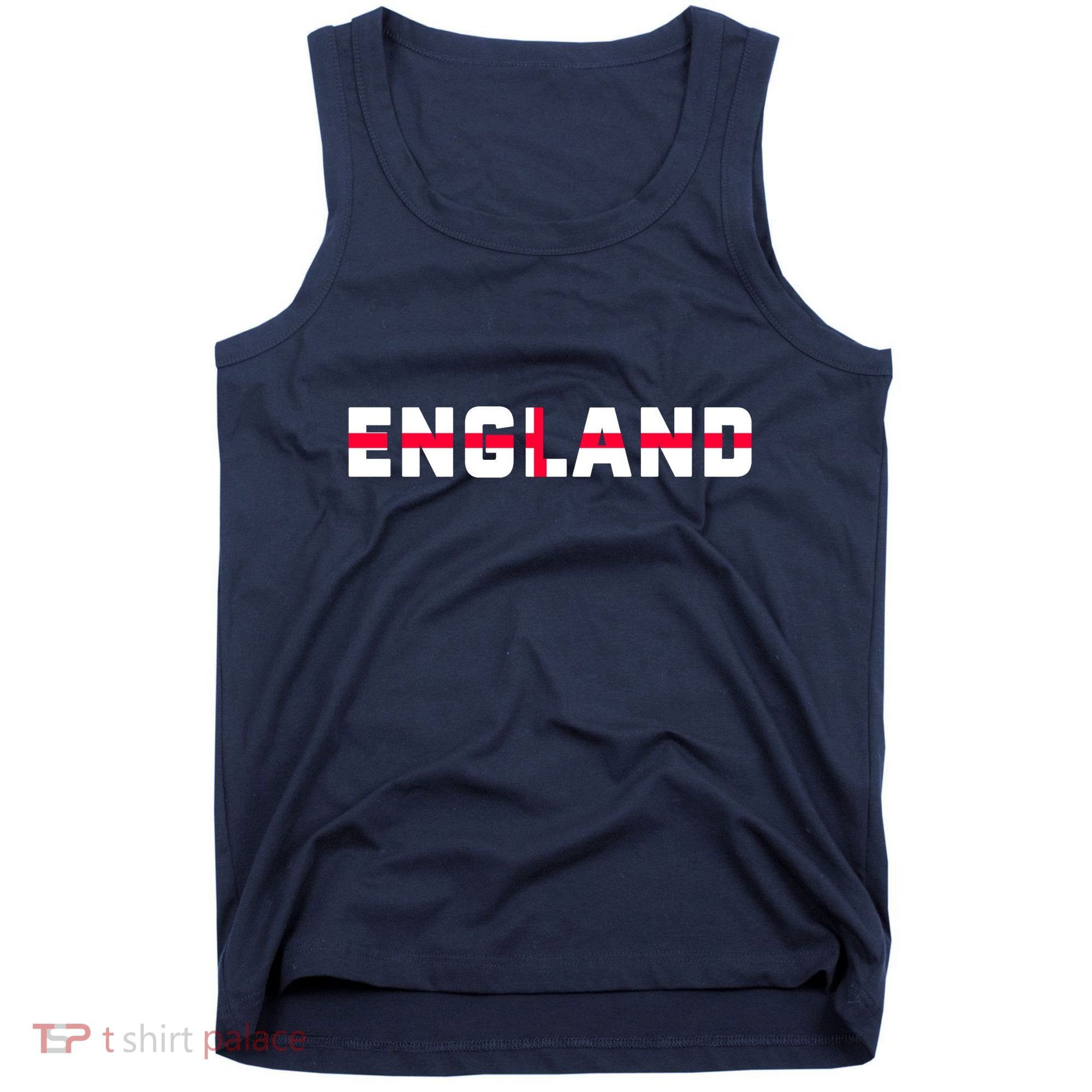 England Flag Classic Logo Tank Top
