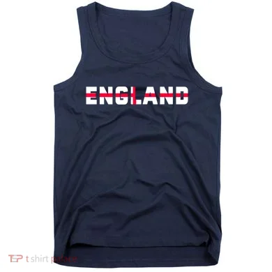 England Flag Classic Logo Tank Top