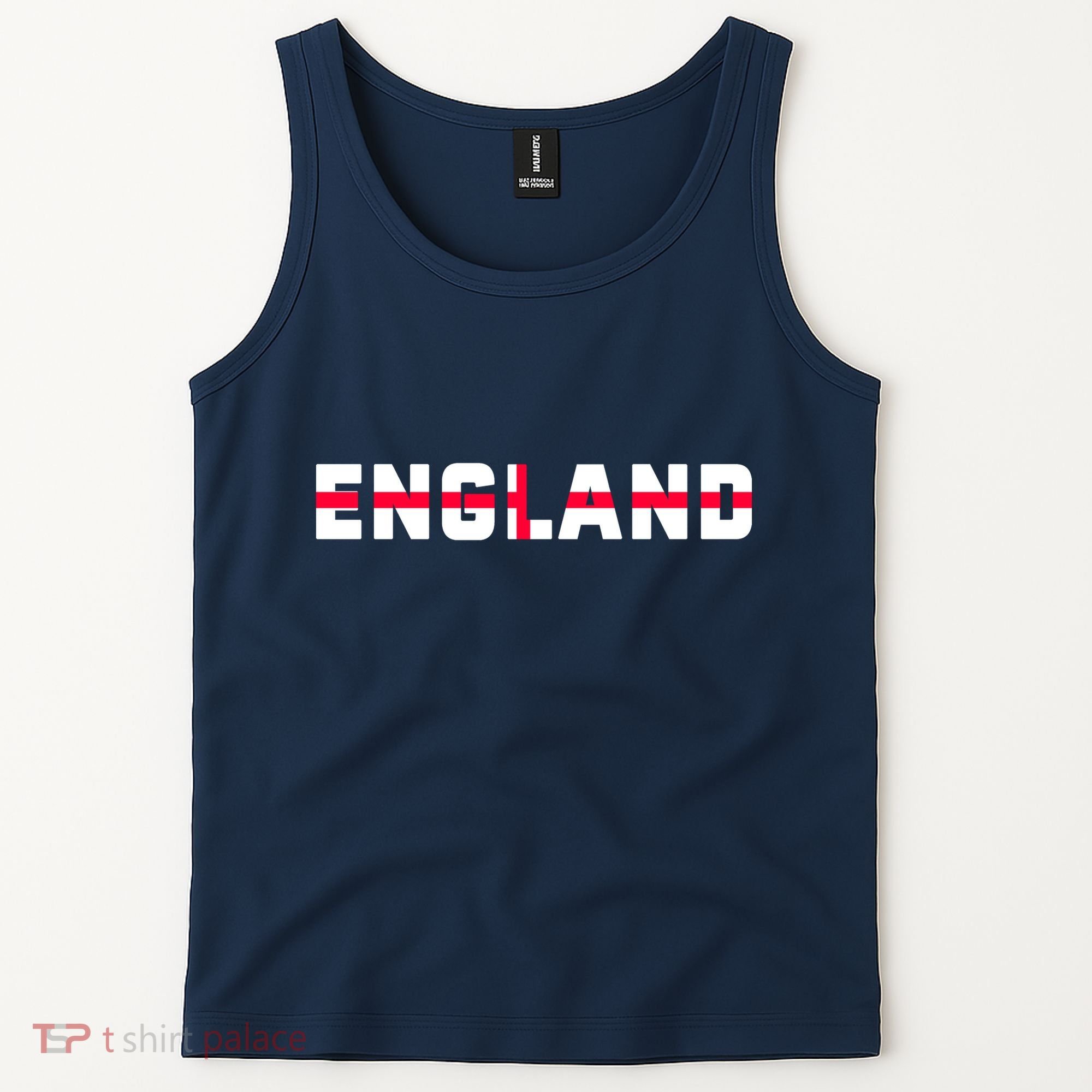 England Flag Classic Logo Tank Top