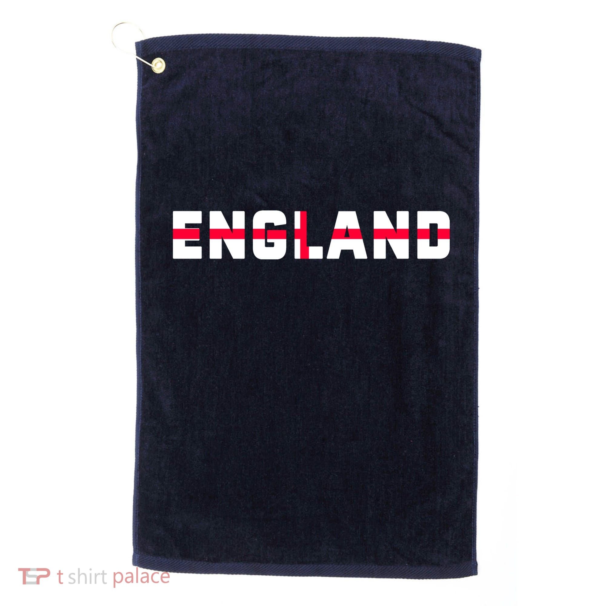 England Flag Classic Logo Golf Towel