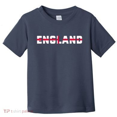 England Flag Classic Logo Toddler T-Shirt