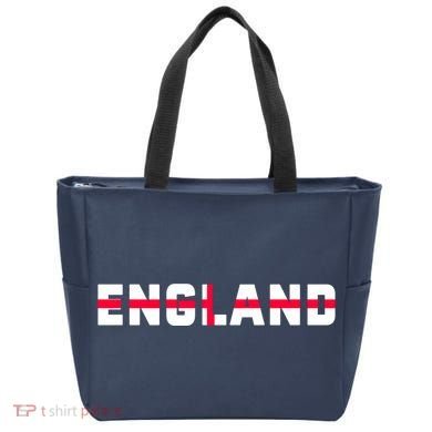 England Flag Classic Logo Tote Bag