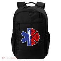 Emt Firefighter Cute Gift Firefighter Two Sided Ems Gift Backpack thumb 0