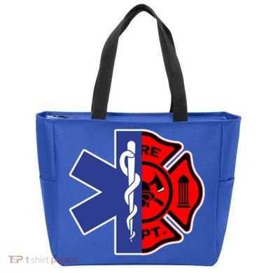 Emt Firefighter Cute Gift Firefighter Two Sided Ems Gift Tote Bag