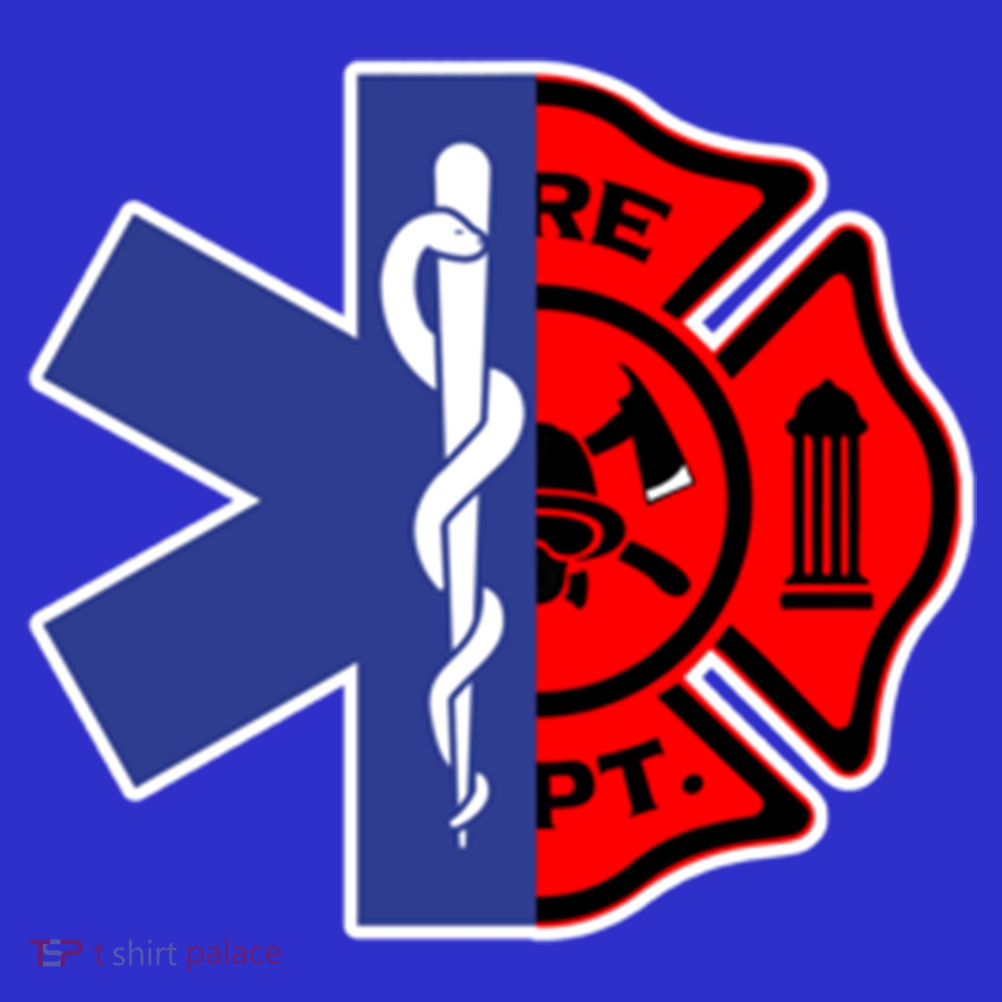 Emt Firefighter Cute Gift Firefighter Two Sided Ems Gift Tote Bag