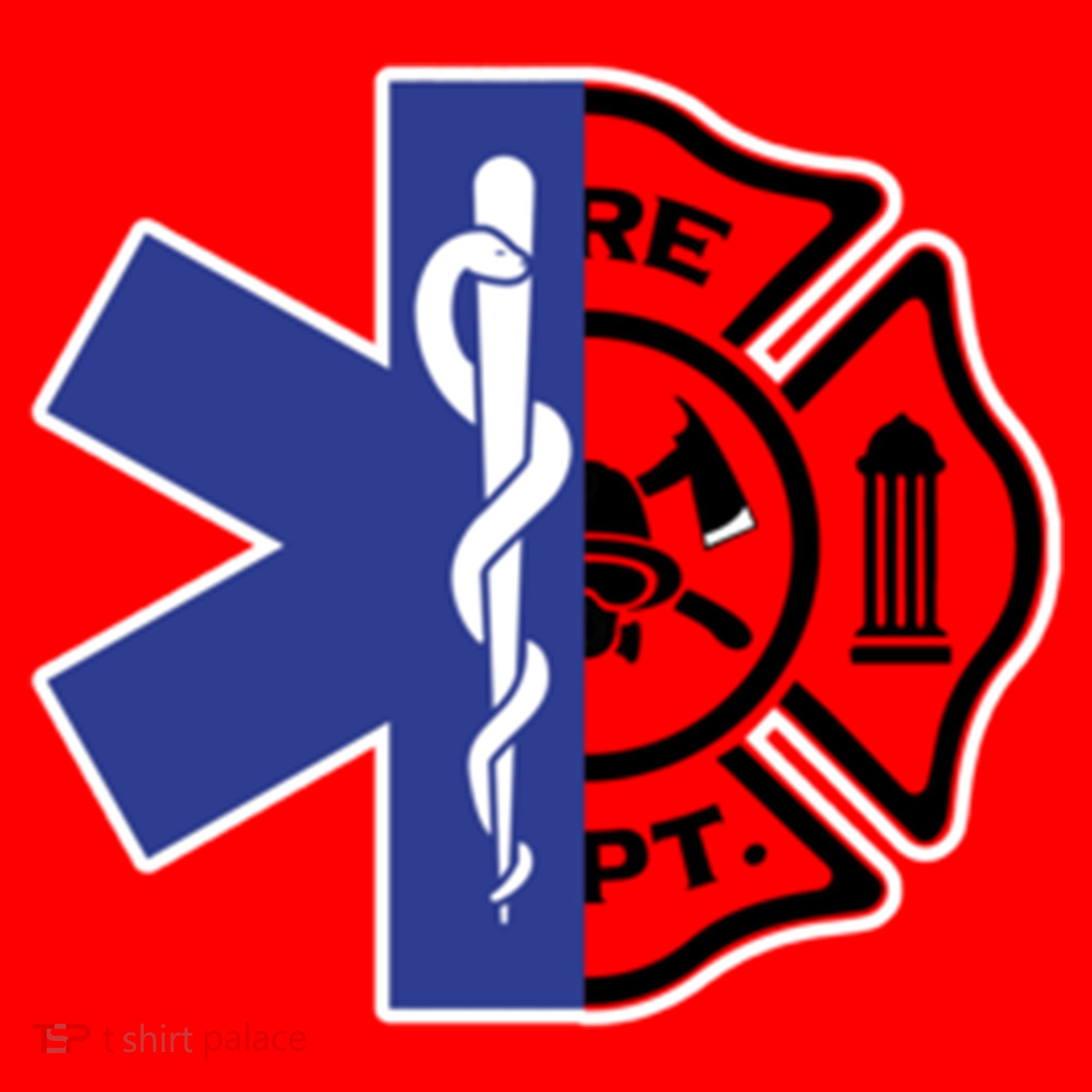 Emt Firefighter Cute Gift Firefighter Two Sided Ems Gift Santa Hat