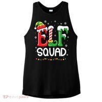 Elf Family Christmas Matching Xmas Elf Squad Ladies PosiCharge Tri-Blend Wicking Tank thumb 0