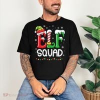 Elf Family Christmas Matching Xmas Elf Squad Comfort Colors T-Shirt thumb 3