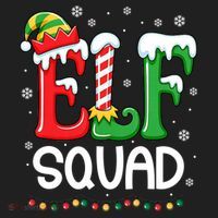 Elf Family Christmas Matching Xmas Elf Squad Women's Sweatshirt thumb 2