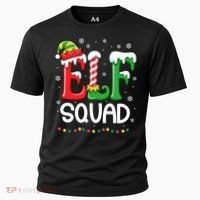 Elf Family Christmas Matching Xmas Elf Squad Cooling Performance Crew T-Shirt thumb 0